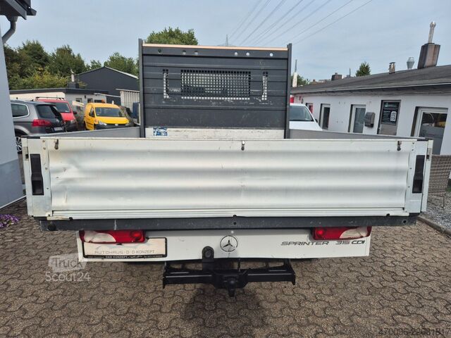 Pick-up dodávka MERCEDES-BENZ Sprinter Pritsche DoKa/315*AHK-2800KG*7-Sitze*