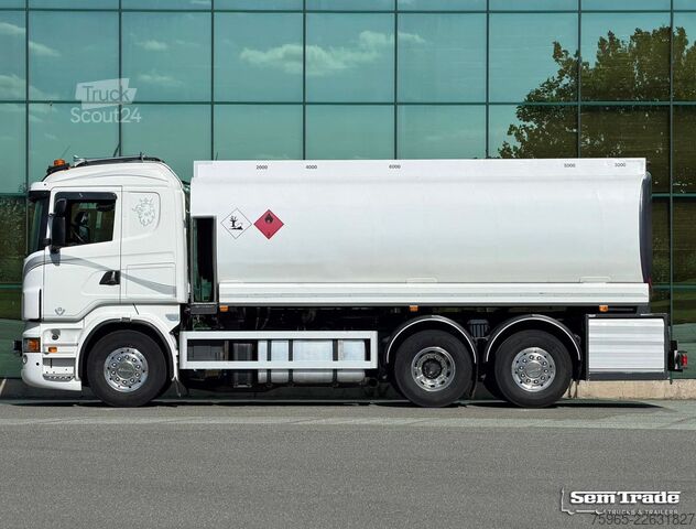 Cisternové vozidlo SCANIA R500 V8 EURO 5 FULL AIR 6X2 FULL ADR FUEL DIESEL