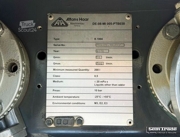 Cisternové vozidlo SCANIA R500 V8 EURO 5 FULL AIR 6X2 FULL ADR FUEL DIESEL
