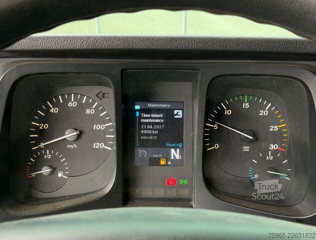 Skriňové nákladné vozidlo MERCEDES-BENZ Antos 1830 FULL AIR TAIL LIFT 648.000 KM SMART T