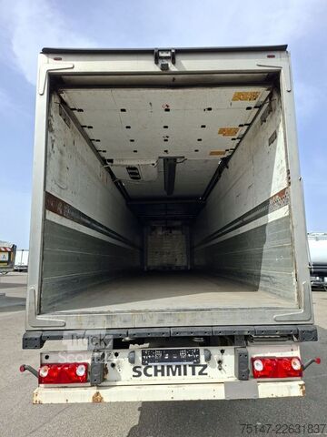 Kühlauflieger SCHMITZ CARGOBULL 2-Achs Kühlkoffer Bi-Temp Trennwand Lenkachse