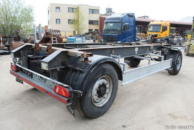 Remolque con chasis intercambiable FLIEGL ZWP 180 - Verzinkt - Nr.: 118
