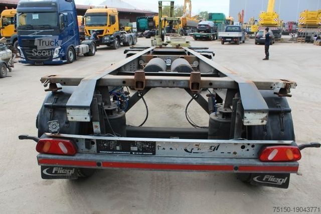 Remolque con chasis intercambiable FLIEGL ZWP 180 - Verzinkt - Nr.: 118