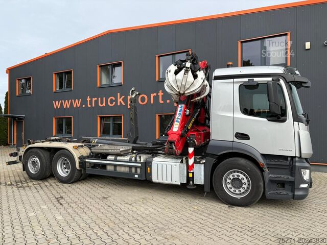System ramienia z hakiem Mercedes-Benz ACTROS 2546 6x2 HAKOWIEC Z HDS PALFINGER