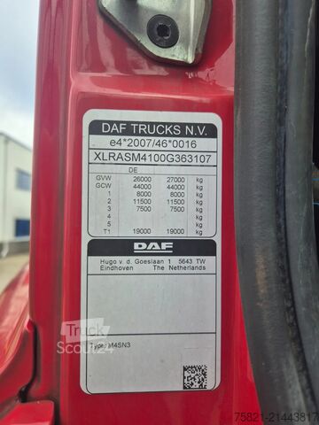 Système BDF DAF CF 450