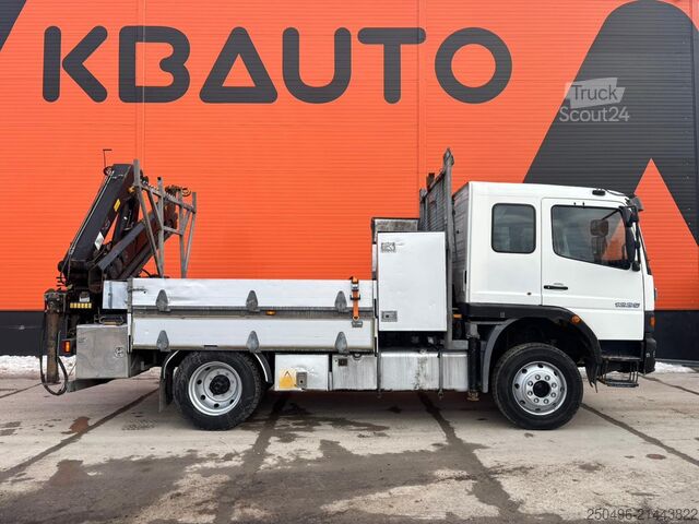 Organism deschis Mercedes-Benz Atego 1225 4x4 HIAB 088E-4 / PLATFORM L=3544 mm