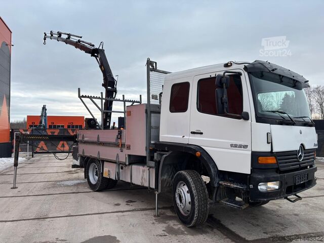 Organism deschis Mercedes-Benz Atego 1225 4x4 HIAB 088E-4 / PLATFORM L=3544 mm