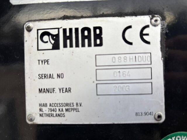 Organism deschis Mercedes-Benz Atego 1225 4x4 HIAB 088E-4 / PLATFORM L=3544 mm