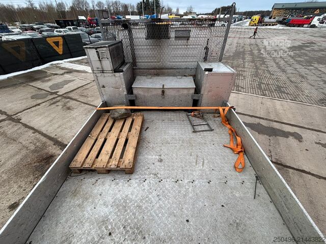 Organism deschis Mercedes-Benz Atego 1225 4x4 HIAB 088E-4 / PLATFORM L=3544 mm