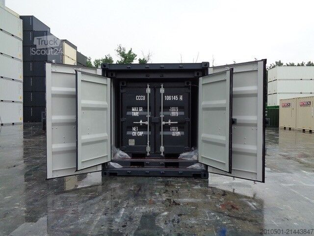 Conteneur d'expédition 10/ 8/6 Fuß Set Baucontainer / Anthrazit Minicontainer/Containerset/Self Storage