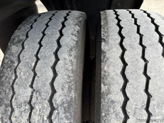 Remorque à châssis interchangeable SOMMER Verzinkte Lafetten Zwillingsreifen 17,5