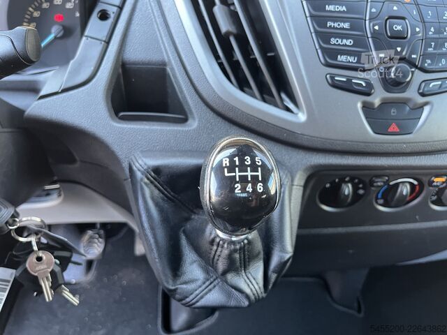 Ciężarówka platformowa z dźwigiem Ford Transit 310 2.0 TDCI Hiab Laadkraan Euro 6 Bpm ...