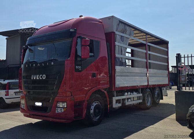 IVECO STRALIS 500, dingil mesafesi 4200, brandalı üst yapı (centinato) IVECO Stralis 500 PASSO 4200