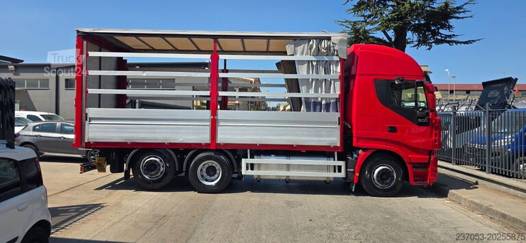 IVECO STRALIS 500, dingil mesafesi 4200, brandalı üst yapı (centinato) IVECO Stralis 500 PASSO 4200