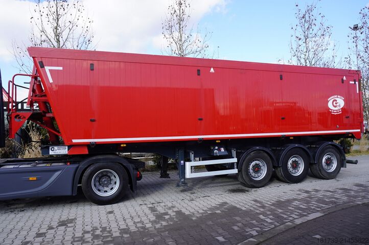Напівпричіп-самоскид GRAS GS 35.5t tipper semi-trailer / 48 m3