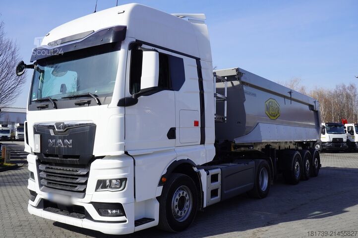 Напівпричіп самоскид MEILLER Kipper KISA3 tipper semi-trailer / 5 uni