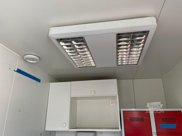 Contenedor de oficina  Werkstatt Büro Office Container 8m