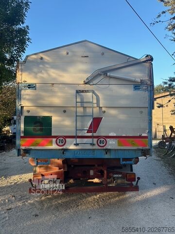 Düz kasalı ve brandalı kamyon FIAT 190 F 35