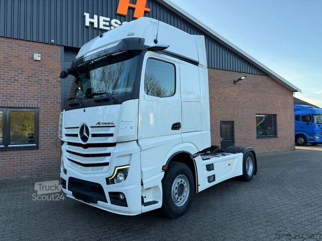 MTS standard Mercedes-Benz Actros 1845 L Gigaspace 2x tank Standairco Smar...