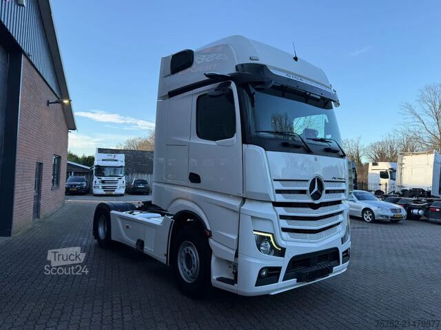 MTS standard Mercedes-Benz Actros 1845 L Gigaspace 2x tank Standairco Smar...
