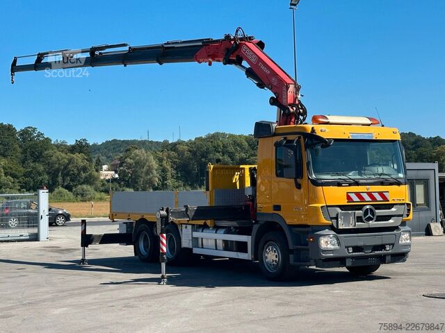 Lastbilsmonterad kran MERCEDES-BENZ ACTROS 2646 * FASSI F365AXP.26 + FUNK * 6x4