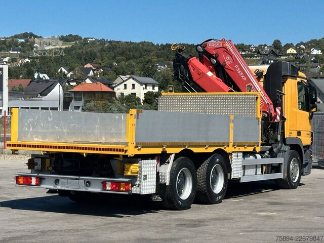 Lastbilsmonterad kran MERCEDES-BENZ ACTROS 2646 * FASSI F365AXP.26 + FUNK * 6x4