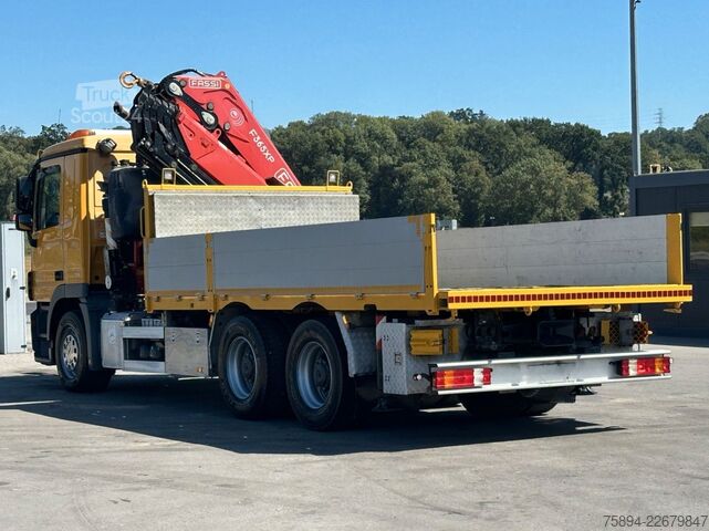 Lastbilsmonterad kran MERCEDES-BENZ ACTROS 2646 * FASSI F365AXP.26 + FUNK * 6x4