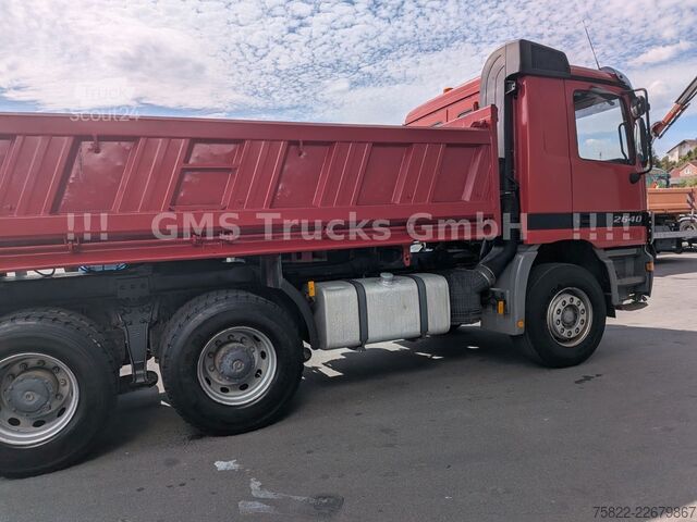 Camion benne MERCEDES-BENZ Actros 2640 / 6X4 / EPS/German/Meiller BORDMATIK