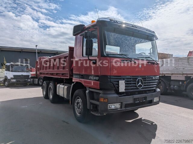 Camion benne MERCEDES-BENZ Actros 2640 / 6X4 / EPS/German/Meiller BORDMATIK