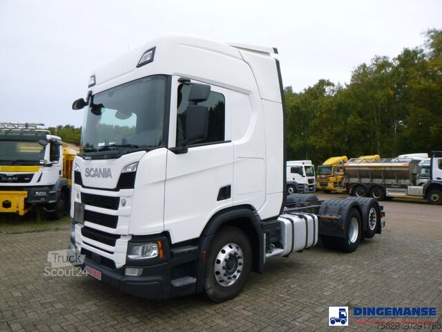 Șasiu cu cabină Scania R 500 B 6x2 chassis Euro 6 + ADR
