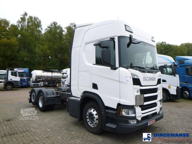 Șasiu cu cabină Scania R 500 B 6x2 chassis Euro 6 + ADR