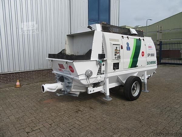 Betono siurblys Schwing BP 1800 D -12