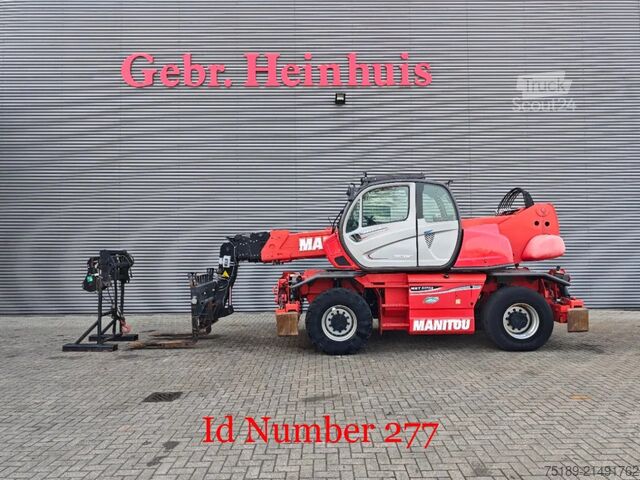 رافعة تلسكوبية دوارة Manitou MRT 2150+ Privilege Radio Remote Winch Forks!
