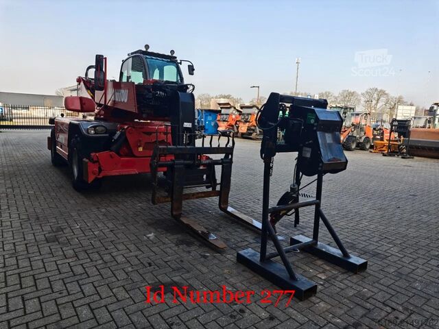 رافعة تلسكوبية دوارة Manitou MRT 2150+ Privilege Radio Remote Winch Forks!