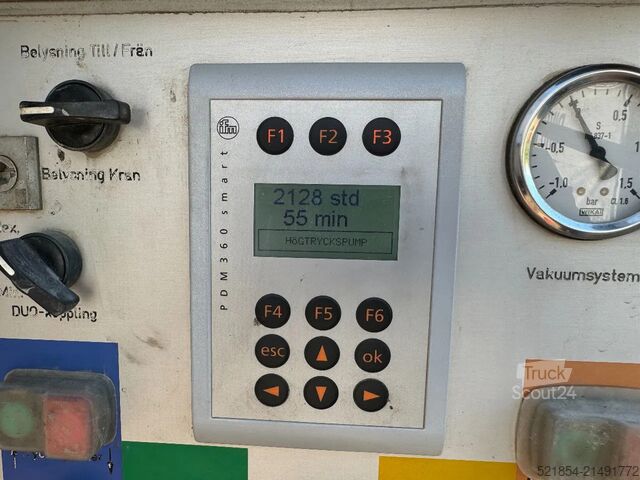 Scania G480 Euro 6, Wóz do czyszczenia kanalizacji, Vacuum & Recycler, 2013 Scania G480 Euro 6, Sewer Jetter, Vacuum & Recycler, 2013