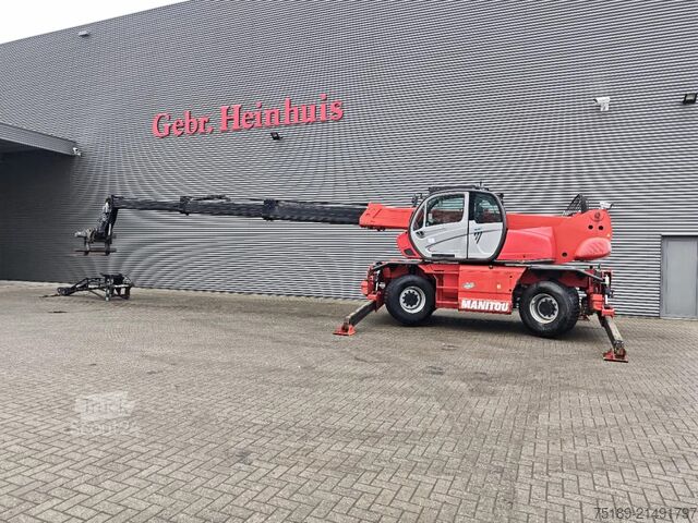 رافعة تلسكوبية دوارة Manitou MRT 2150+ Privilege Radio Remote Forks Jip!