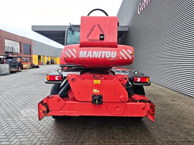 Chariot télescopique rotatif Manitou MRT 2150+ Privilege Radio Remote Forks Jip!