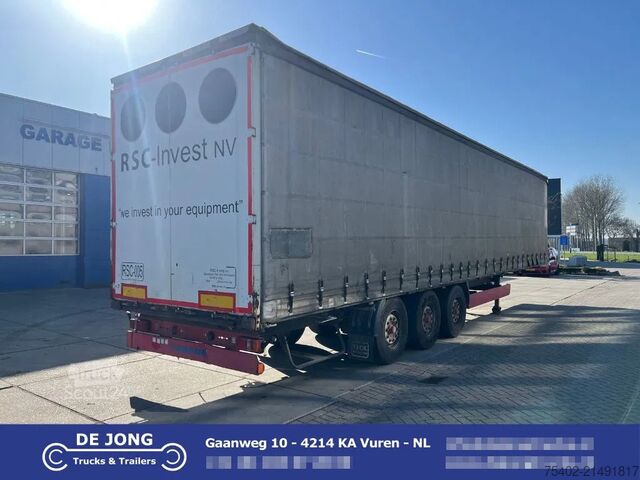 Schuifzeilen Krone SD 27 / Tautliner / 1x Lift Axle / Disc Brakes