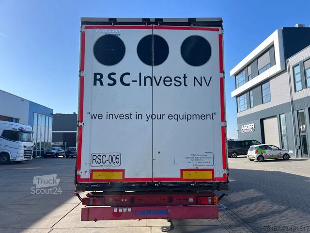 Schuifzeilen Krone SD 27 / Tautliner / 1x Lift Axle / Disc Brakes