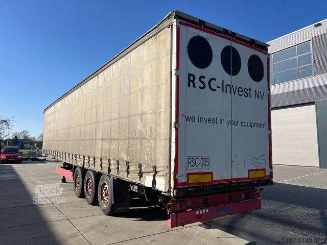 Schuifzeilen Krone SD 27 / Tautliner / 1x Lift Axle / Disc Brakes