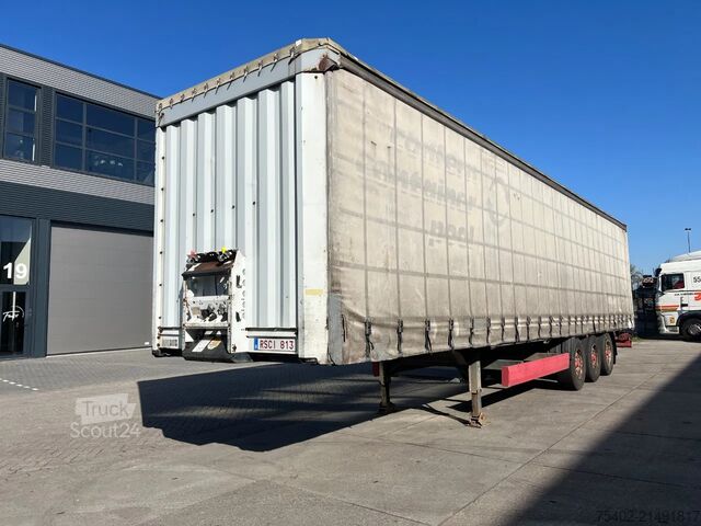 Schuifzeilen Krone SD 27 / Tautliner / 1x Lift Axle / Disc Brakes