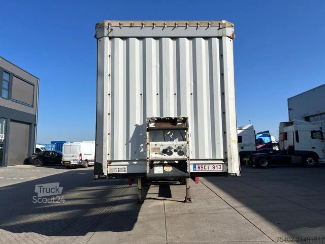 Schuifzeilen Krone SD 27 / Tautliner / 1x Lift Axle / Disc Brakes