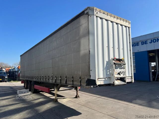 Schuifzeilen Krone SD 27 / Tautliner / 1x Lift Axle / Disc Brakes