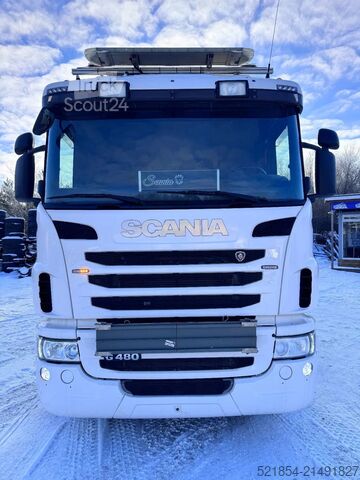 Pojazd ssący Scania G480 Euro 6, Vacuum & Sewer Jetter & Recycler, ...