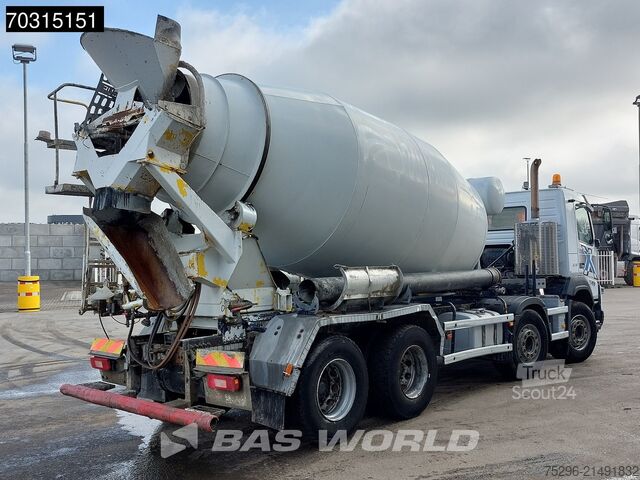 Blender Volvo FMX 370 8X4 9m3 Mixer Full Steel Euro 6