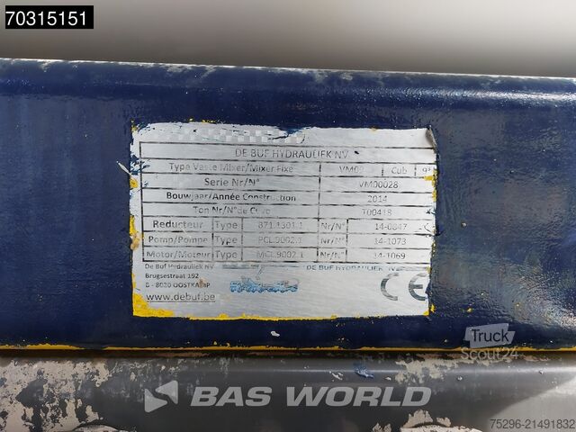 Blender Volvo FMX 370 8X4 9m3 Mixer Full Steel Euro 6