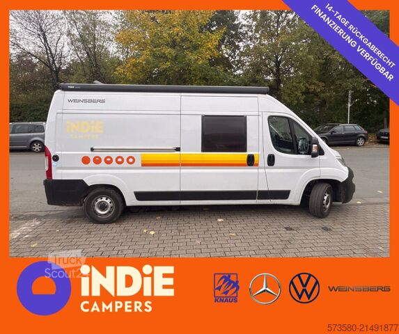Caravane/camping-car Fiat Ducato Weinsberg Carabus 600K |2023 EURO 6 | Professioneller Verkäufer
