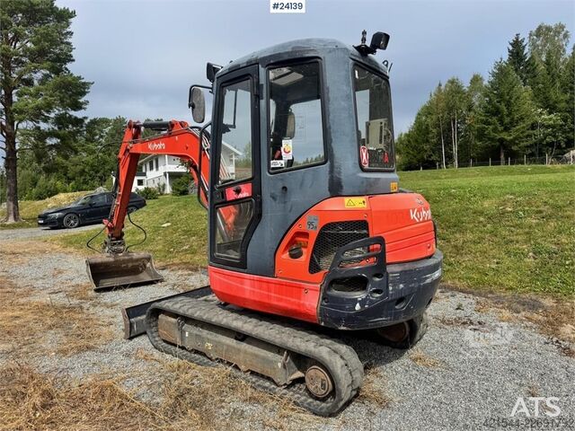 Mini excavator Kubota KX101 Mini Excavator with 2 Buckets