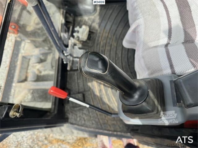 Minigraver Kubota KX101 Mini Excavator with 2 Buckets