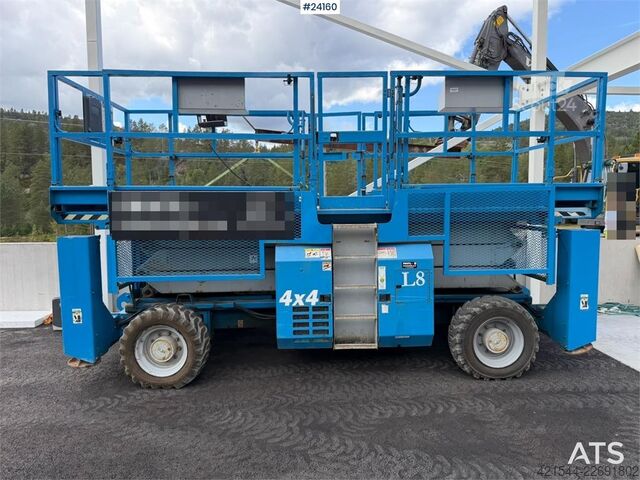 Aerial platform Genie GS-338 4X4 scissor lift